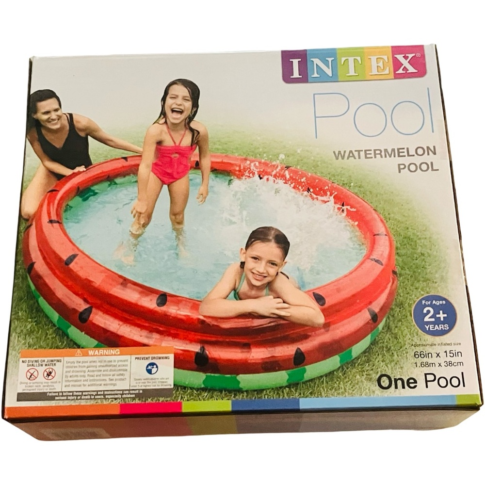 Intex Watermelon Kids Inflatable Pool